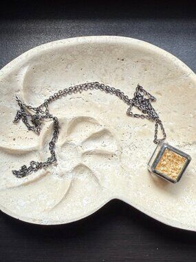 Stained Glass Terrarium Necklace